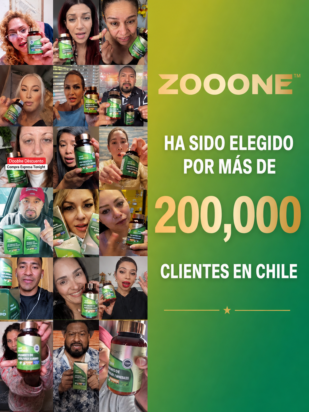 Zooone ® Nutrición ocular diaria para ver nítido y sin cansancio - 100% Natural - 2X1 -