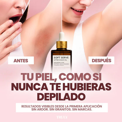TRULY® - El Secreto de la Suavidad: Aceite Íntimo Lujoso para una Piel Sin Irritación.