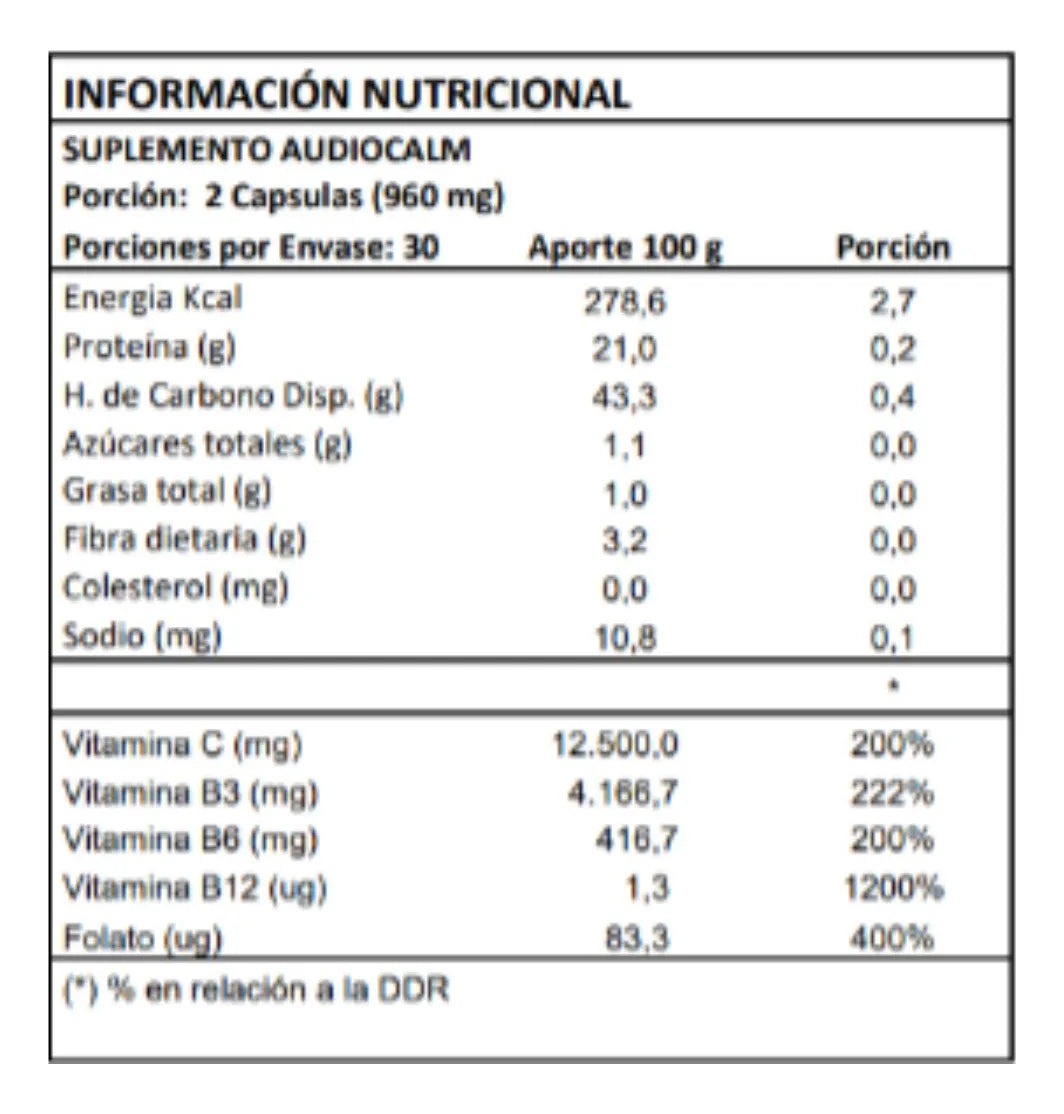 Audio Calm® : Detén el Molesto Zumbido del Tinnitus de Forma Natural.