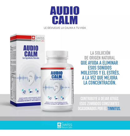 Audio Calm® : Detén el Molesto Zumbido del Tinnitus de Forma Natural.