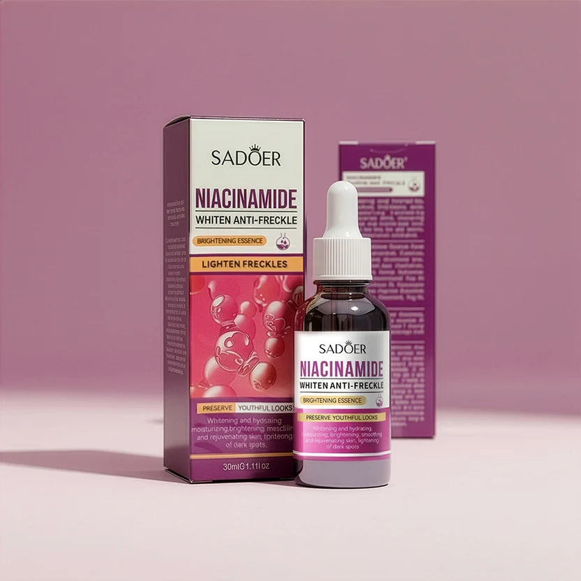 SADOER SERUM Facial Blanqueador Niacina : Elimina las Manchas y Recupera tu Piel en Semanas 🔥