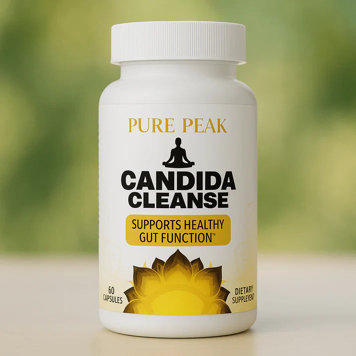 🍃CANDIDA CLEANSE 1000MG 60 CAPS🍃 El Detox Natural que Elimina Hinchazón, Fatiga y Gases💨