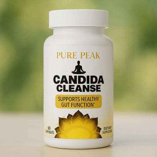 🍃CANDIDA CLEANSE 1000MG 60 CAPS🍃 El Detox Natural que Elimina Hinchazón, Fatiga y Gases💨