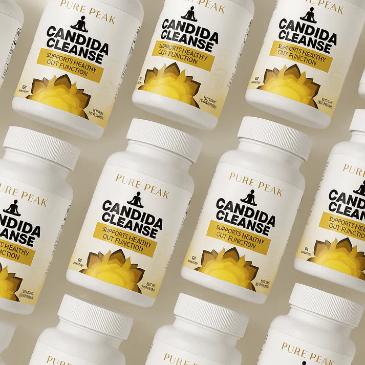 🍃CANDIDA CLEANSE 1000MG 60 CAPS🍃 El Detox Natural que Elimina Hinchazón, Fatiga y Gases💨